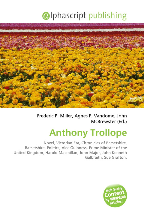 Kniha Anthony Trollope Agnes F. Vandome