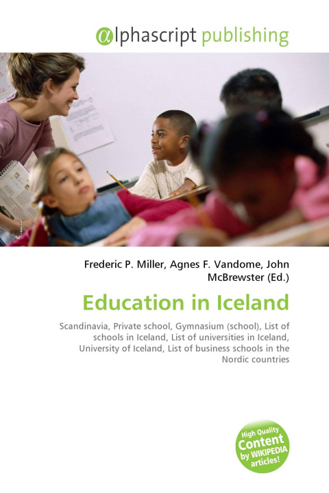 Kniha Education in Iceland Agnes F. Vandome