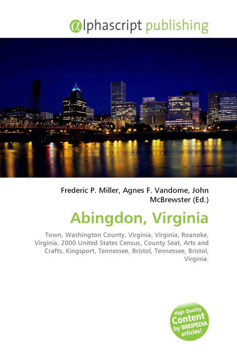 Kniha Abingdon, Virginia Agnes F. Vandome