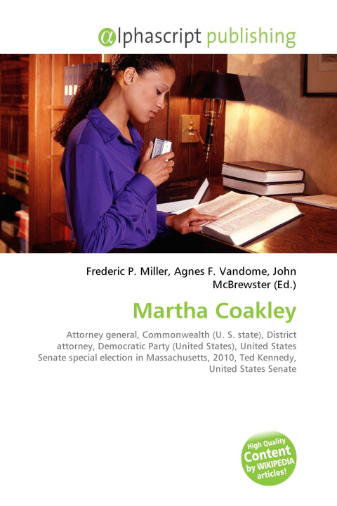 Kniha Martha Coakley Agnes F. Vandome