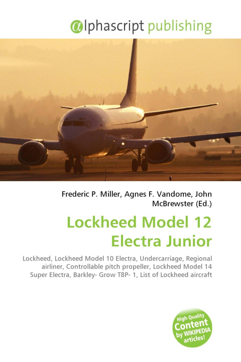 Kniha Lockheed Model 12 Electra Junior Agnes F. Vandome