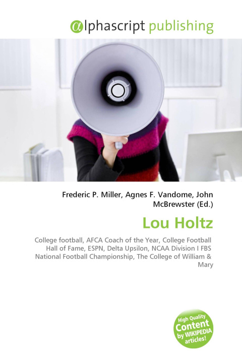 Kniha Lou Holtz Agnes F. Vandome