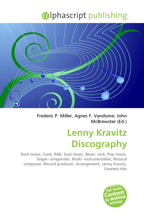 Kniha Lenny Kravitz Discography Agnes F. Vandome