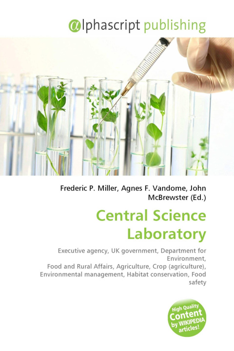 Knjiga Central Science Laboratory Agnes F. Vandome