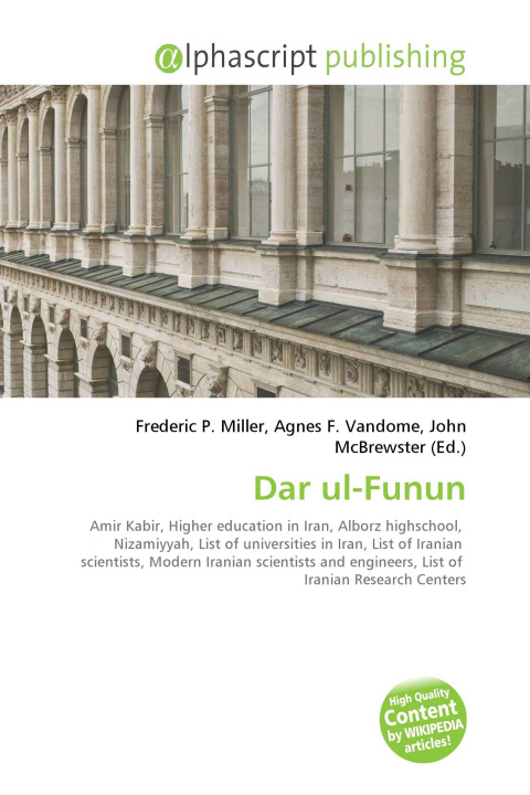 Kniha Dar ul-Funun Agnes F. Vandome