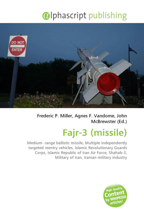 Kniha Fajr-3 (missile) Agnes F. Vandome