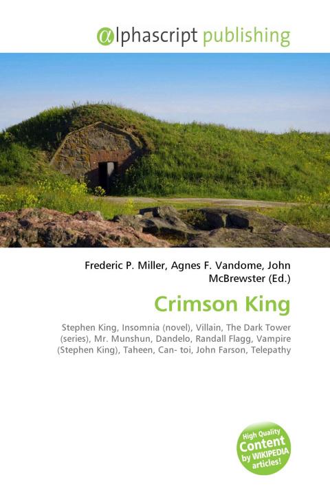 Kniha Crimson King Agnes F. Vandome