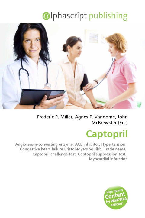 Kniha Captopril Agnes F. Vandome