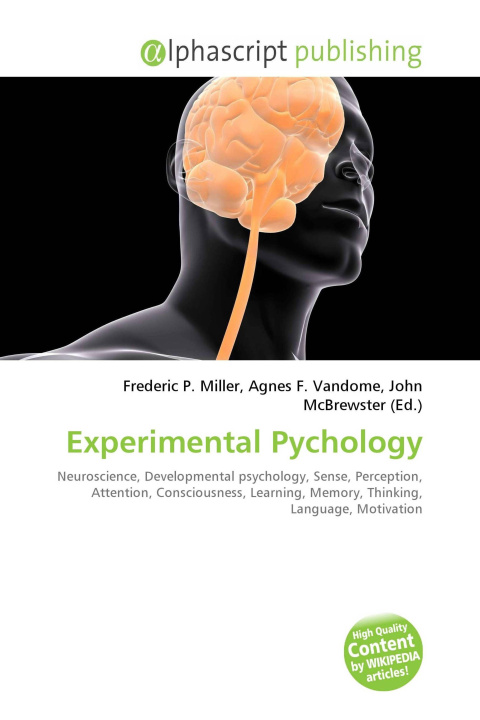 Kniha Experimental Pychology Agnes F. Vandome