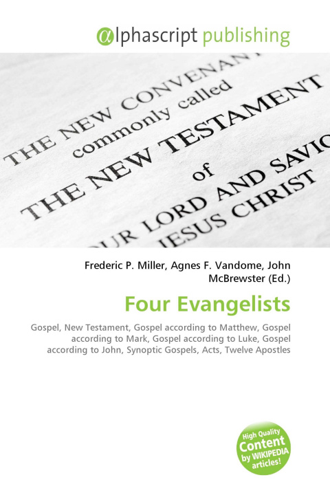 Kniha Four Evangelists Agnes F. Vandome