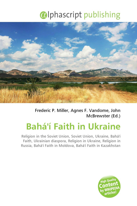 Boek Bahá'í Faith in Ukraine Agnes F. Vandome