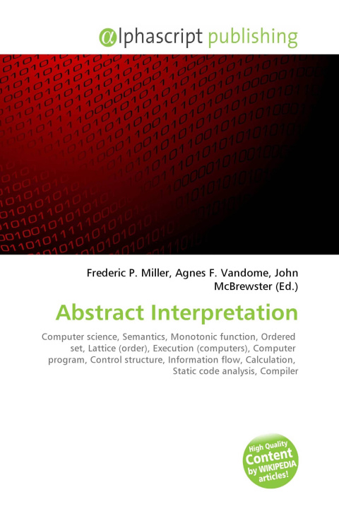 Book Abstract Interpretation Agnes F. Vandome