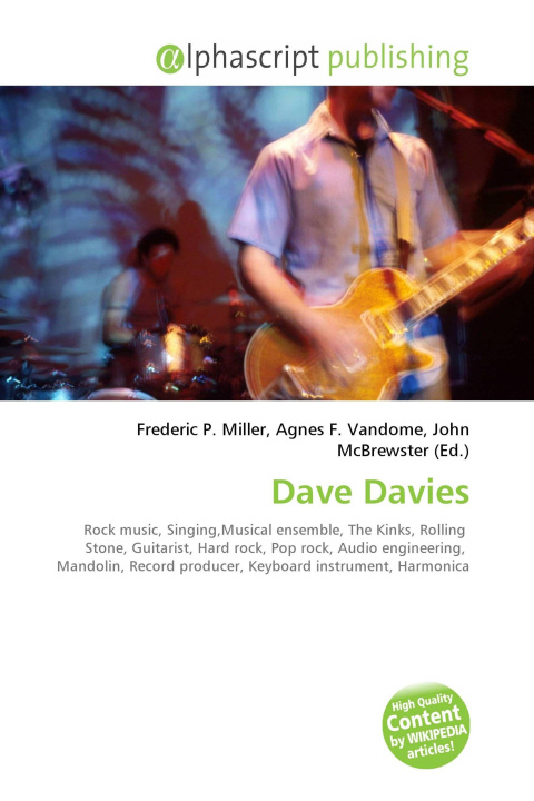 Kniha Dave Davies Agnes F. Vandome