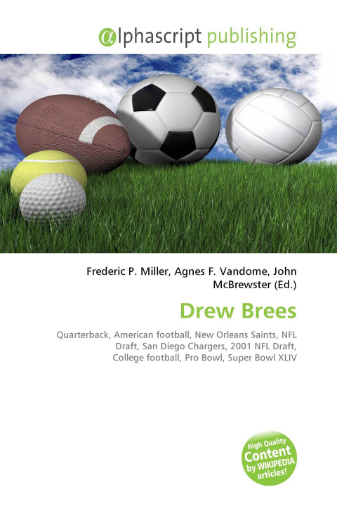Kniha Drew Brees Agnes F. Vandome