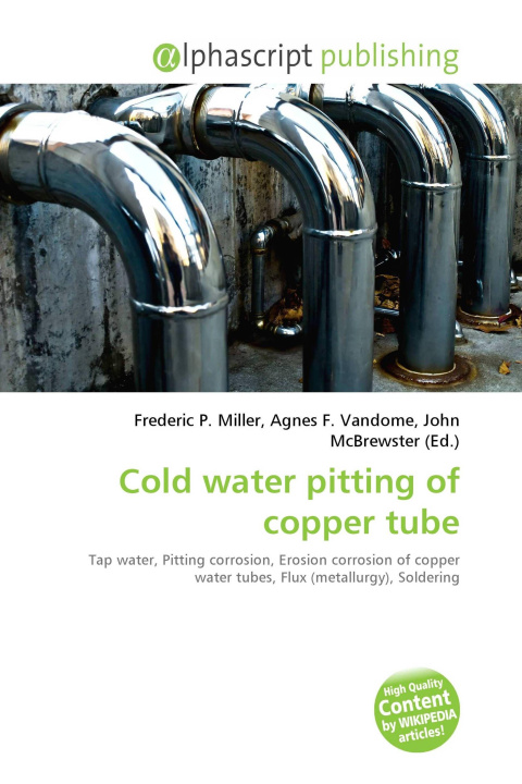 Kniha Cold water pitting of copper tube Agnes F. Vandome