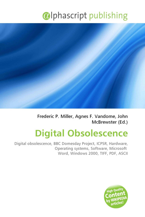 Kniha Digital Obsolescence Agnes F. Vandome