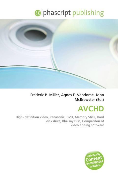Kniha AVCHD Agnes F. Vandome