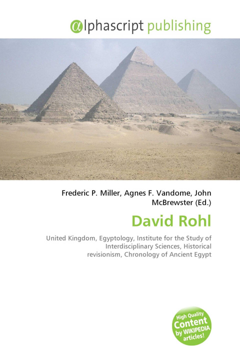 Kniha David Rohl Agnes F. Vandome