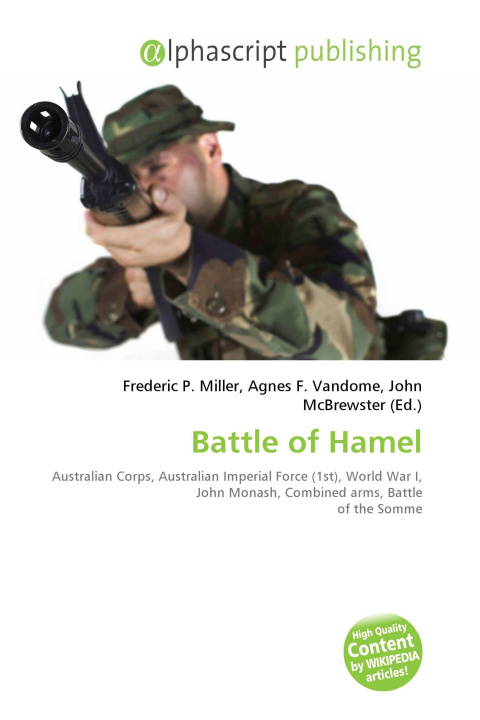 Kniha Battle of Hamel Agnes F. Vandome