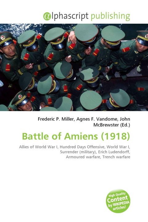 Kniha Battle of Amiens (1918) Agnes F. Vandome