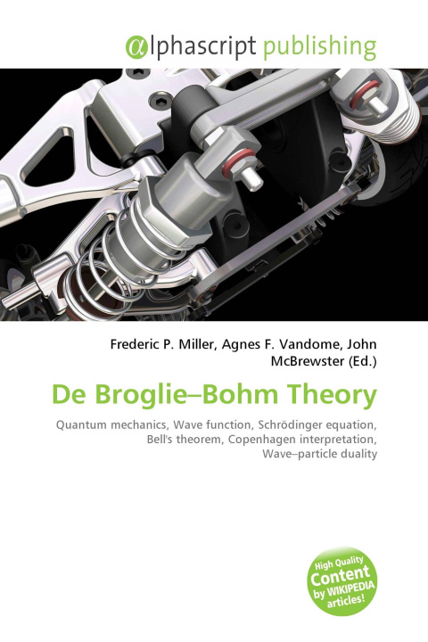 Kniha De Broglie-Bohm Theory Agnes F. Vandome