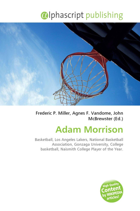 Kniha Adam Morrison Agnes F. Vandome
