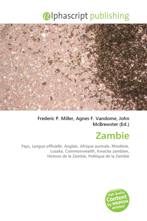 Book Zambie Agnes F. Vandome