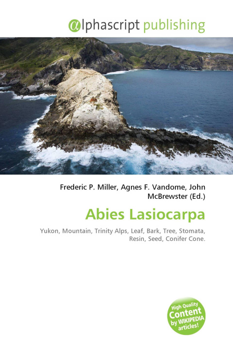 Carte Abies Lasiocarpa Agnes F. Vandome