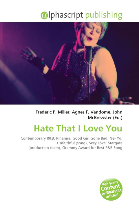 Book Hate That I Love You Agnes F. Vandome
