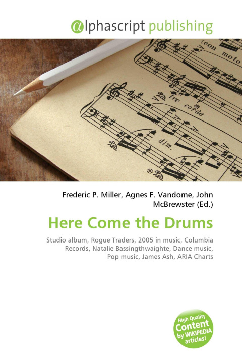 Kniha Here Come the Drums Agnes F. Vandome