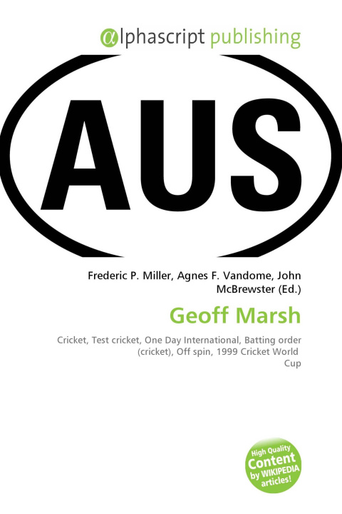 Kniha Geoff Marsh Agnes F. Vandome