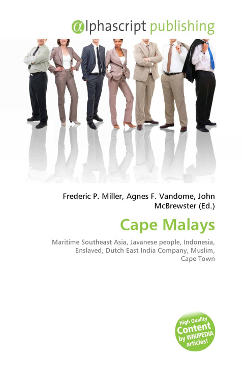 Kniha Cape Malays Agnes F. Vandome