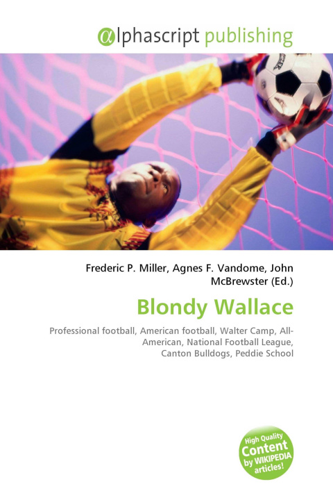 Book Blondy Wallace Agnes F. Vandome
