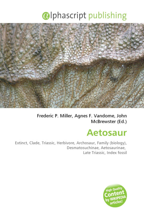Kniha Aetosaur Agnes F. Vandome