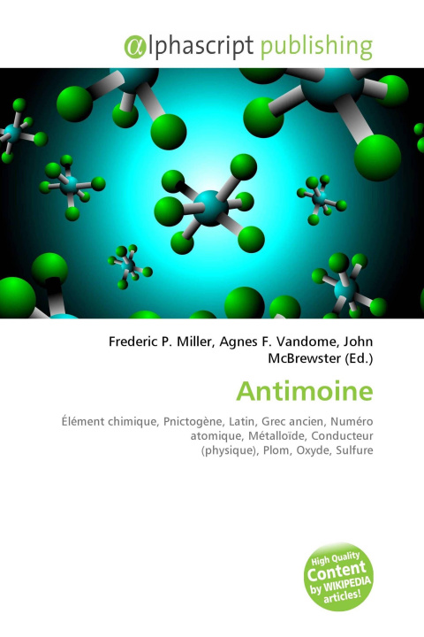 Kniha Antimoine Agnes F. Vandome
