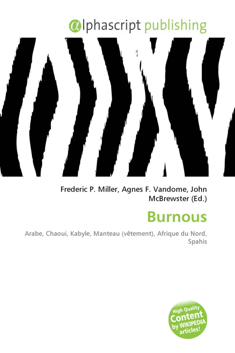 Kniha Burnous Agnes F. Vandome