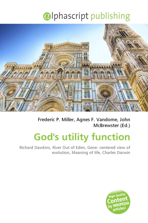 Kniha God's utility function Agnes F. Vandome