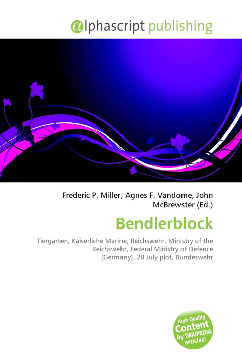 Könyv Bendlerblock Agnes F. Vandome