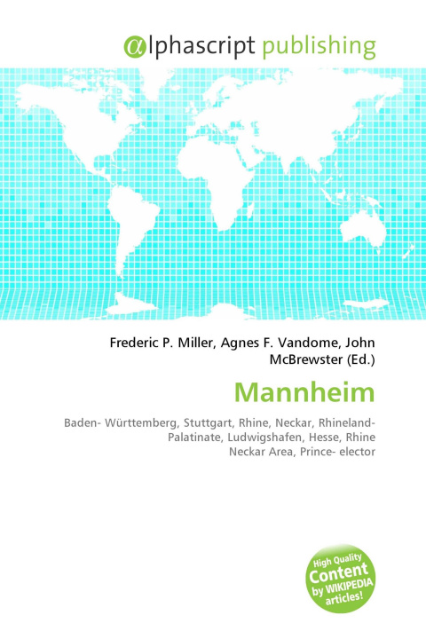 Kniha Mannheim Agnes F. Vandome
