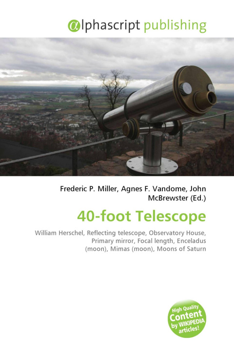 Kniha 40-foot Telescope Agnes F. Vandome