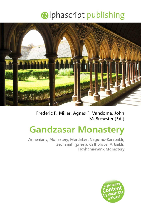 Kniha Gandzasar Monastery Agnes F. Vandome