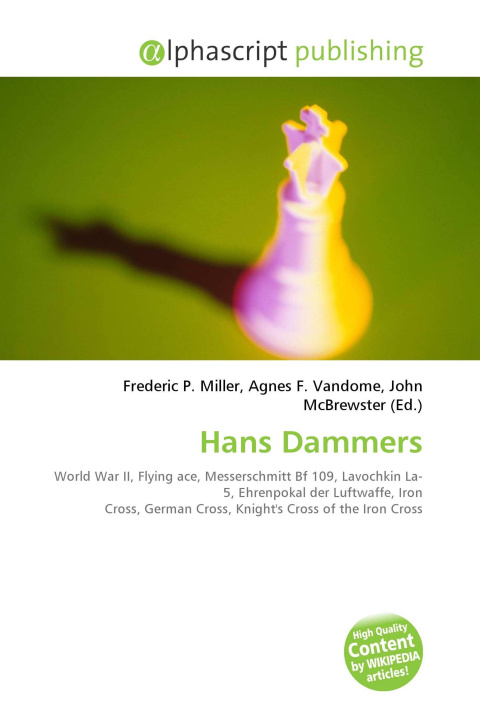 Kniha Hans Dammers Agnes F. Vandome