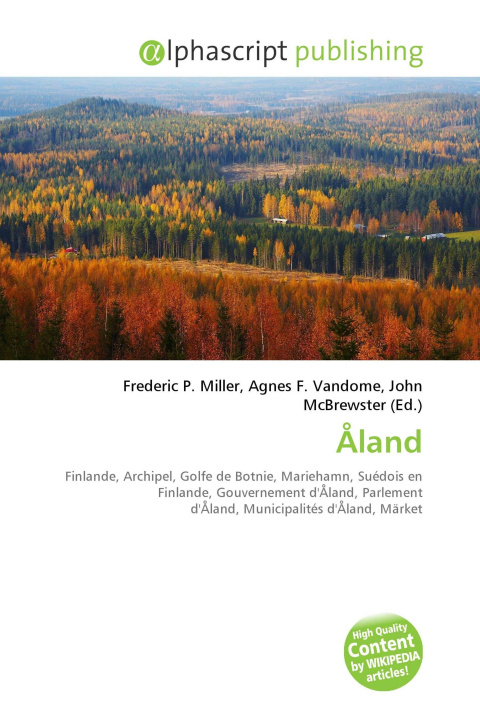 Knjiga Åland Agnes F. Vandome