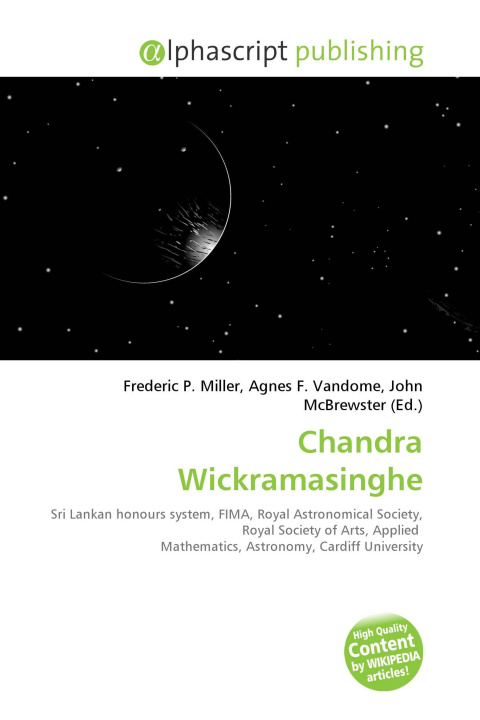 Book Chandra Wickramasinghe Agnes F. Vandome
