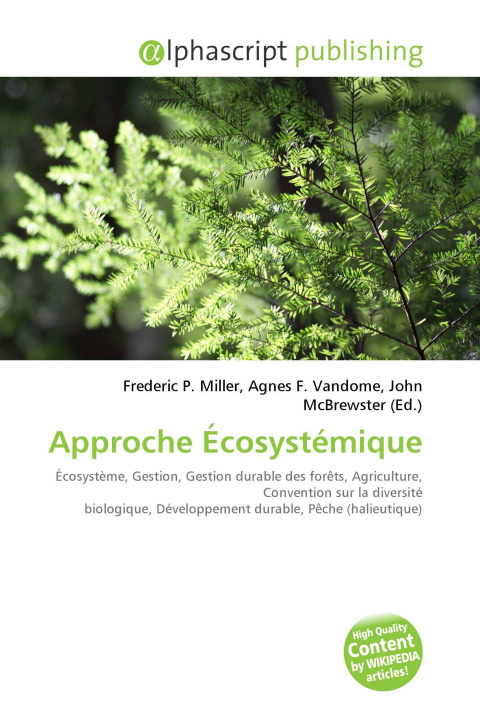 Kniha Approche Écosystémique Agnes F. Vandome