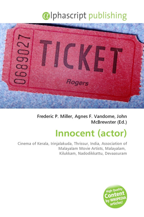 Kniha Innocent (actor) Agnes F. Vandome
