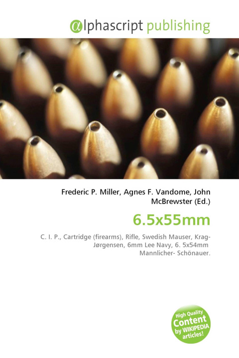 Kniha 6.5x55mm Agnes F. Vandome