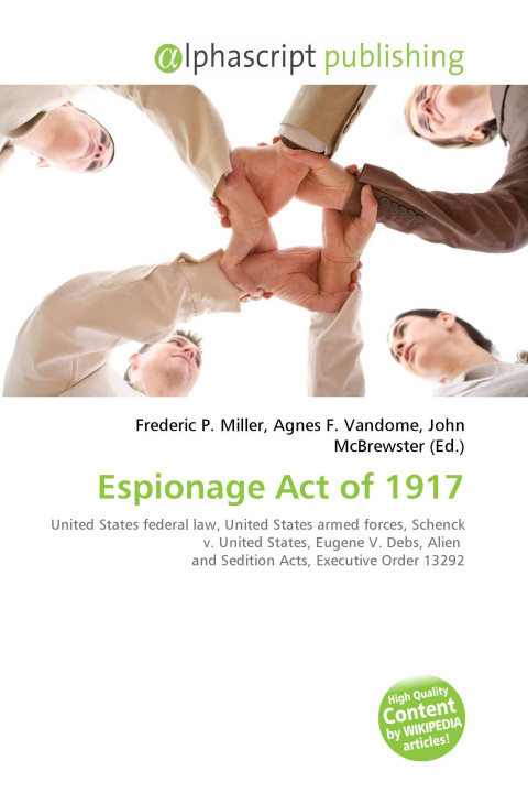 Boek Espionage Act of 1917 