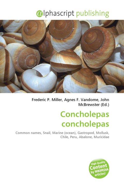 Kniha Concholepas concholepas Agnes F. Vandome