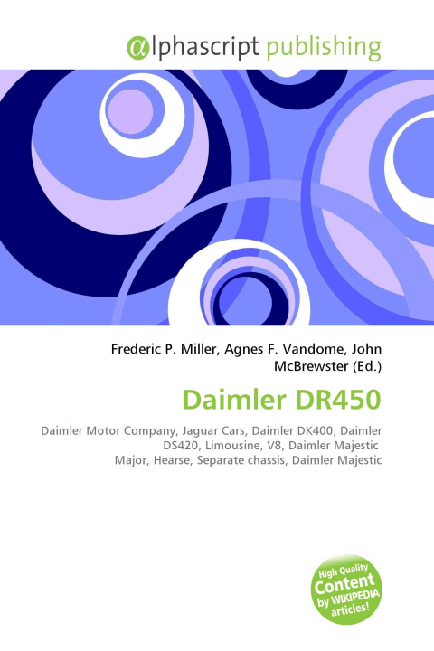 Knjiga Daimler DR450 